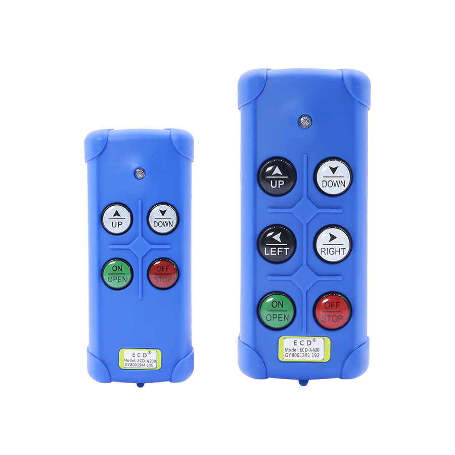 Push-button industrial radio remote control for sale, ECD-A series industrial wireless remote control for sale - Henan Nomi