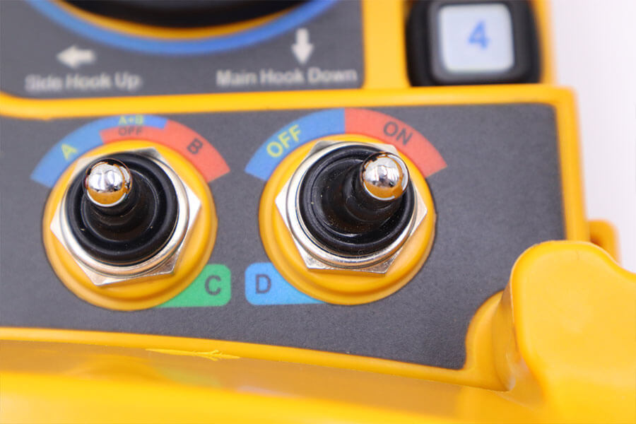 Joystick industrial radio remote control for sale, industrial wireless remote control for sale in various industries - Henan Nomi